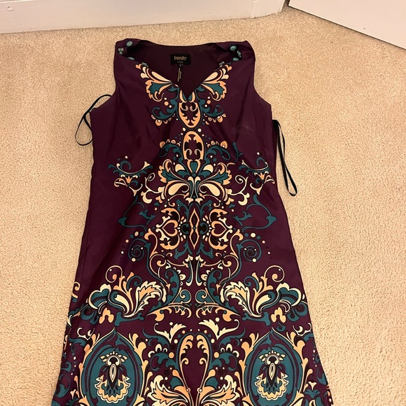 Laundry By Shelli Segal Red and Purple Sheath Dress for Weddings - Picture 1 of 3